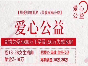 洛阳市捐卵助孕生子 爱心志愿者招募
